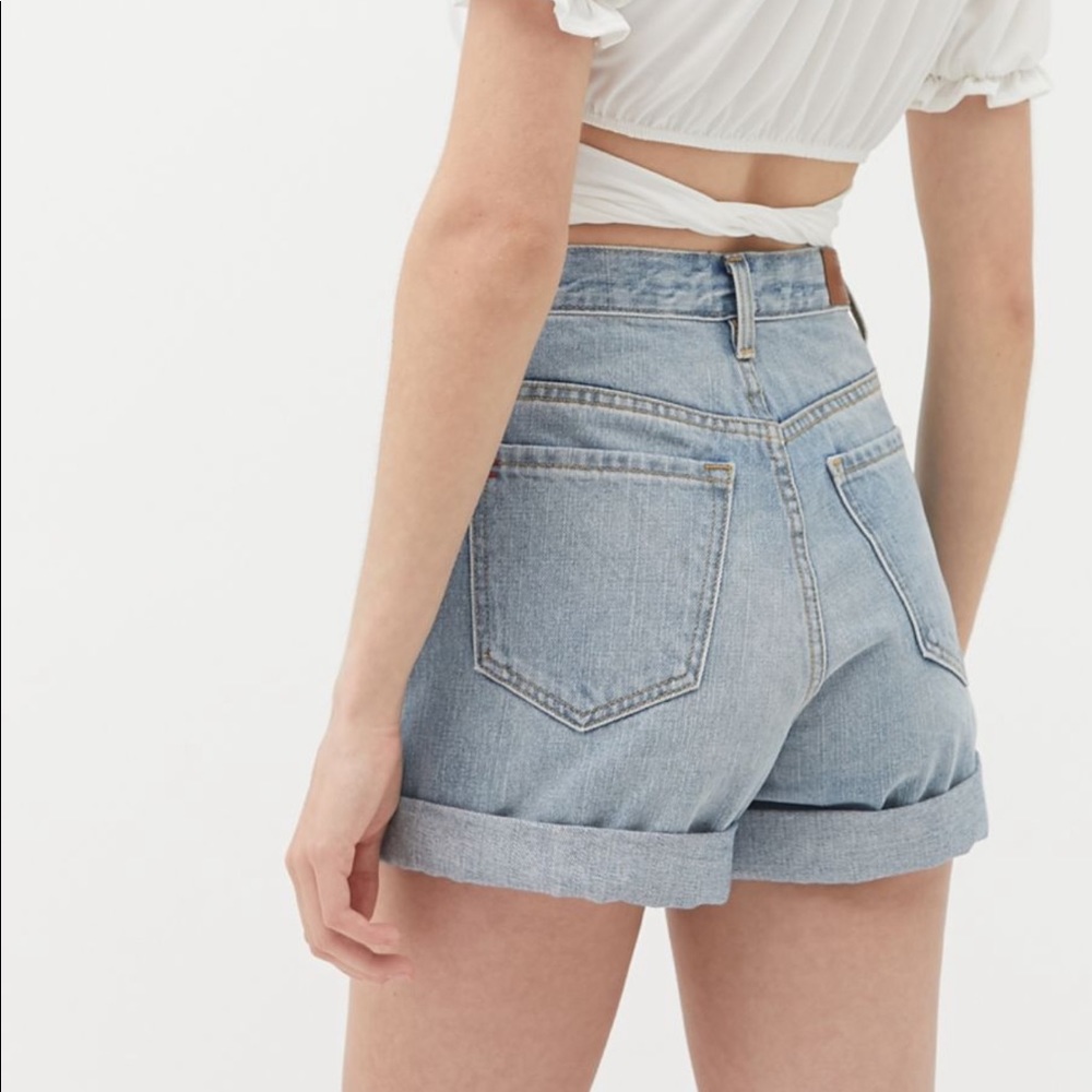 Mom High Rise Shorts - Picture 2 of 5